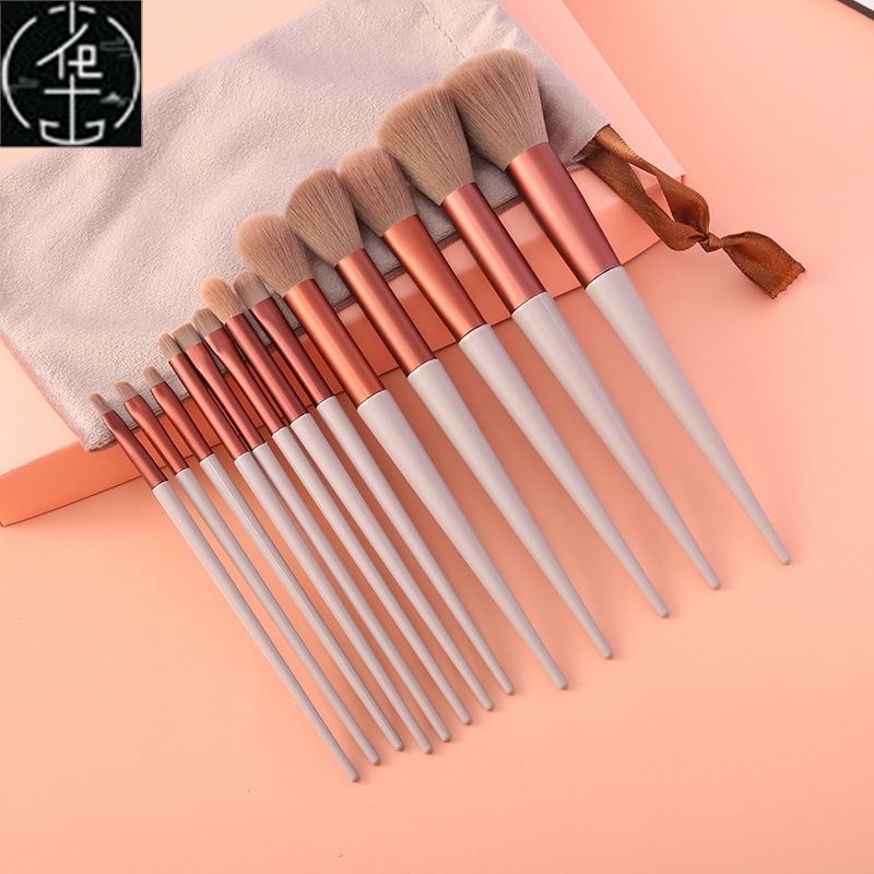 13pcs Makeup Brush Set Beauty Powder Super Soft Blush Brush