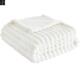 color fluffy white sofa Solid blankets cozy throws bedcover