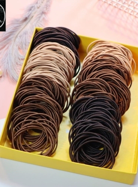 50/100PCS New Color Nylon Elastic Hair Tie 5CM Rubber Band f