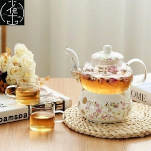 pot glass teapot Beauty candle flower health small salon