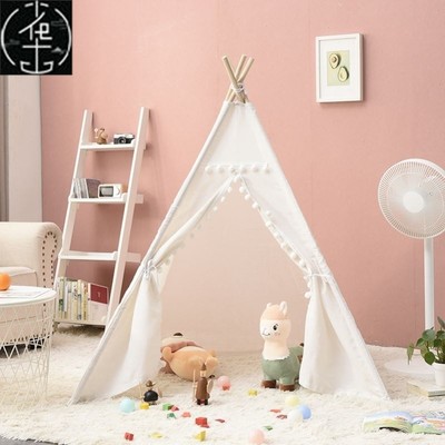 kids teepee tent kids indian canvas playhouse sleeping dome