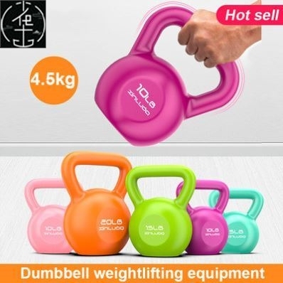 Lang wei fitness kettle bell women men home dumbbell健身哑铃