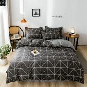 double flat bedsheet 4pc bed set student single sheet cover