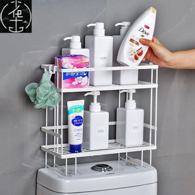 Bathroom toilet rack washing machine large storage shelf