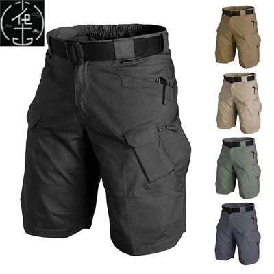 Summer Men Cargo Shorts Tactical Short Pants Waterproof Quic