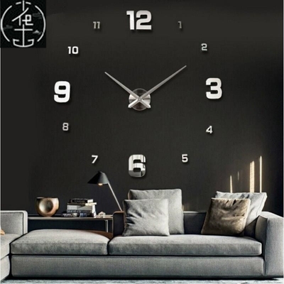 large wall clock watch 3d wall clocks de pared home decorati