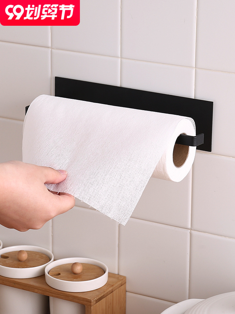 Paper Towel holder non-perforating kitchen paper hanger roll