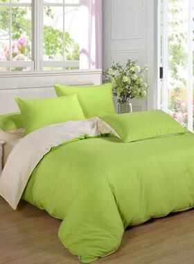 Cotton beddin bed linen set duvet cover fitted flat sheets