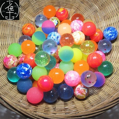 Funny toy balls mixed Bouncy Ball Solid floating bouncing c