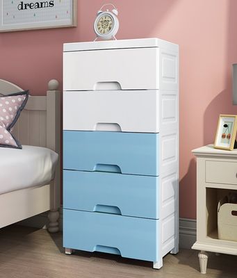 Large drawer type storage box plastic chest chest of drawers