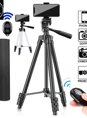Tripod stand for Phone camera Holder mount Bluetooth remote