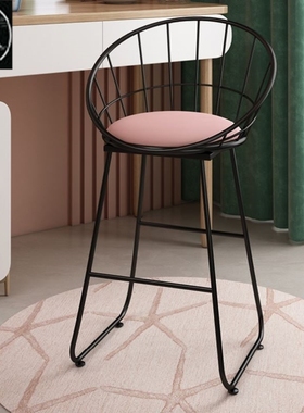 Luxury bar chairs and high-stool clothing store photo shoot