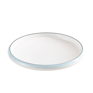 密胺圆盘餐具酒店饭店专用圆形大盘子高级感餐厅商用仿瓷装炒菜盘