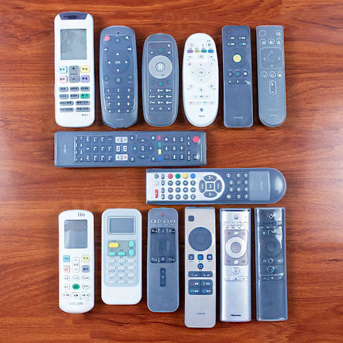 海信电视空调遥控器套 高清透明硅胶套 摇控板防尘防水防摔保护套