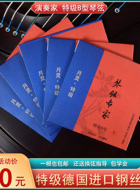 特级德国进口钢丝b型古筝弦艺考