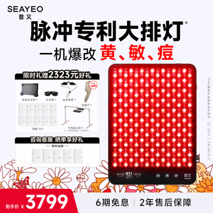 SEAYEO昔又Pro大排灯美容仪红蓝光子嫩肤仪面膜仪