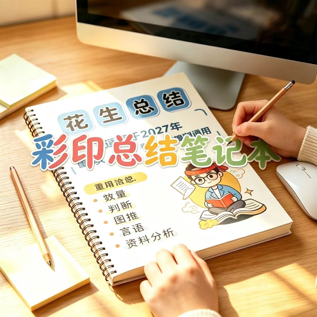 花生行测重点笔记总结2027十三数量判断资料图推言语行测总结笔记