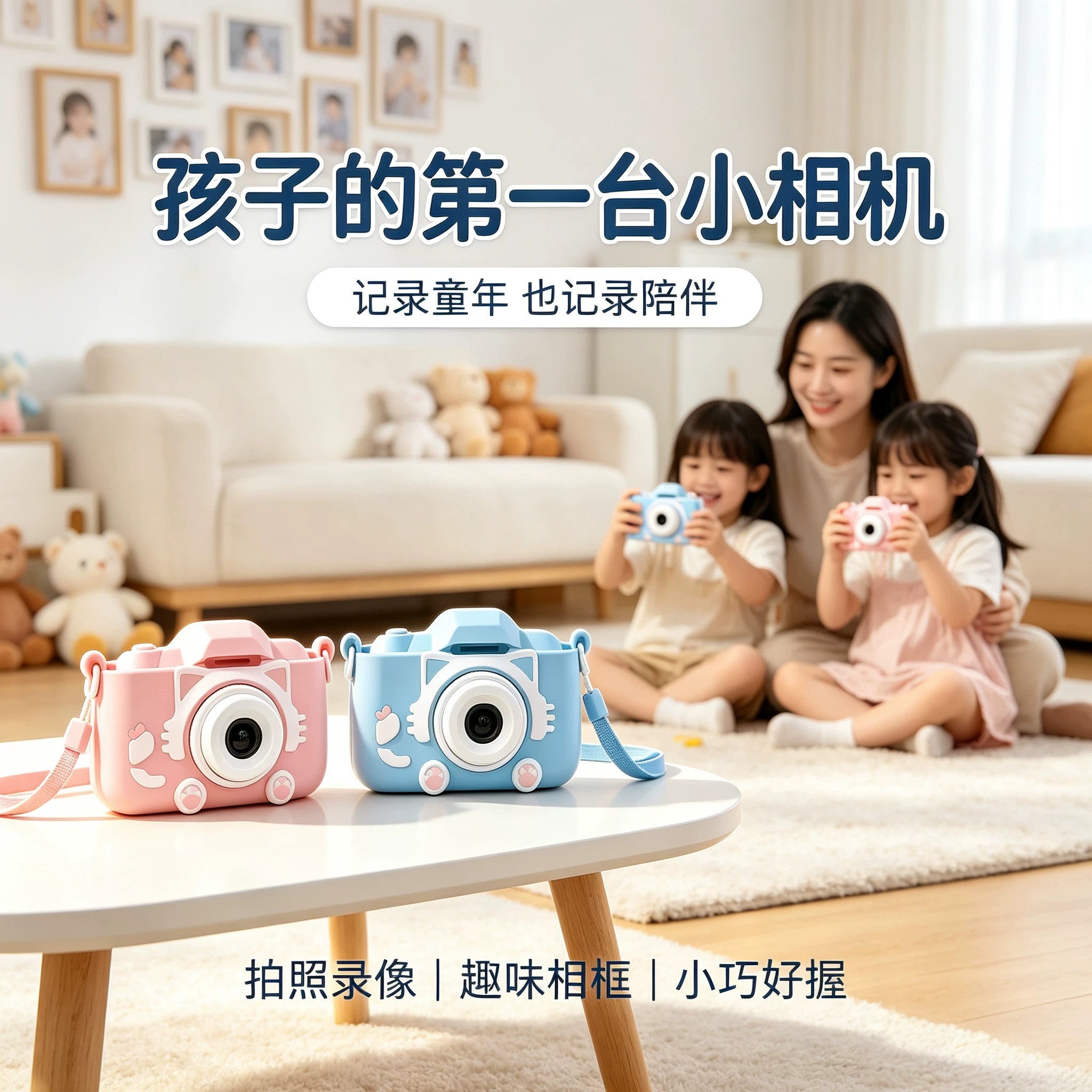 儿童可拍照迷你相机玩具