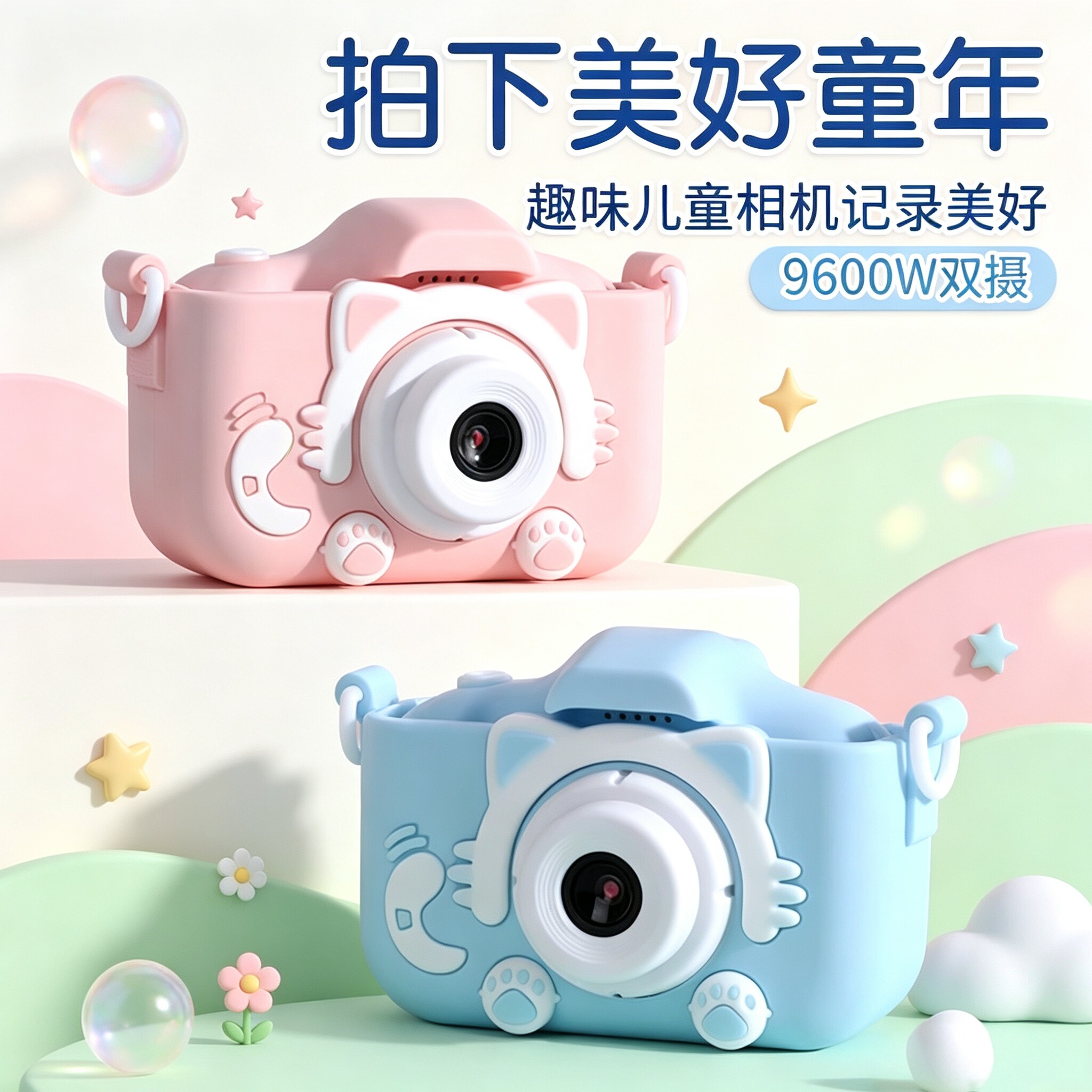 儿童可拍照迷你相机玩具