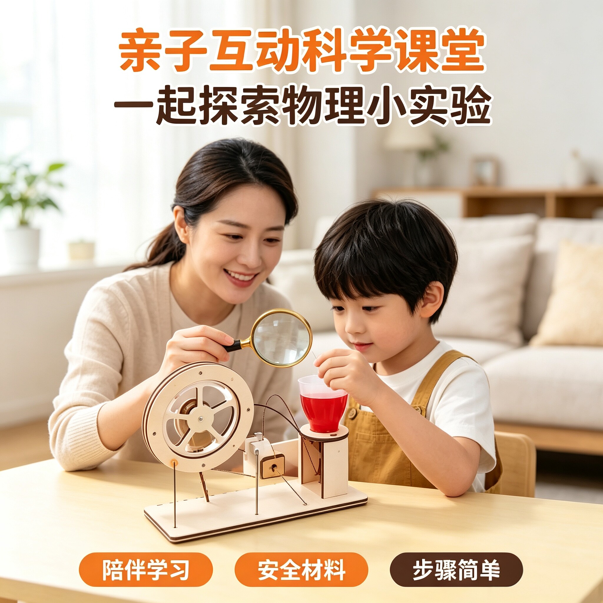 儿童科学实验DIY益智玩具套装