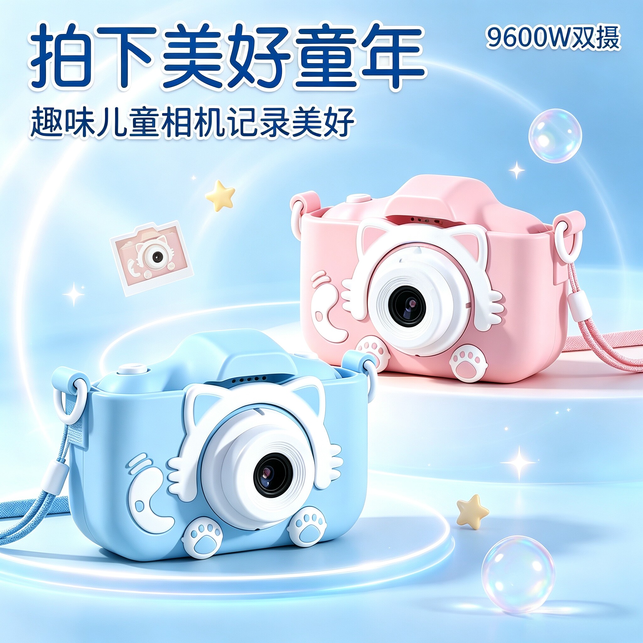 儿童可拍照迷你相机玩具