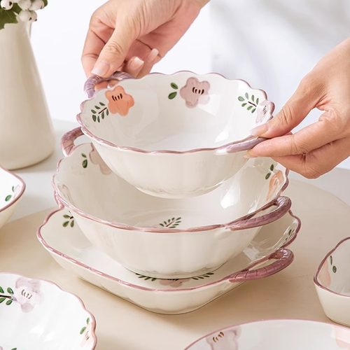 陶瓷小清新大众网红新款盘碗