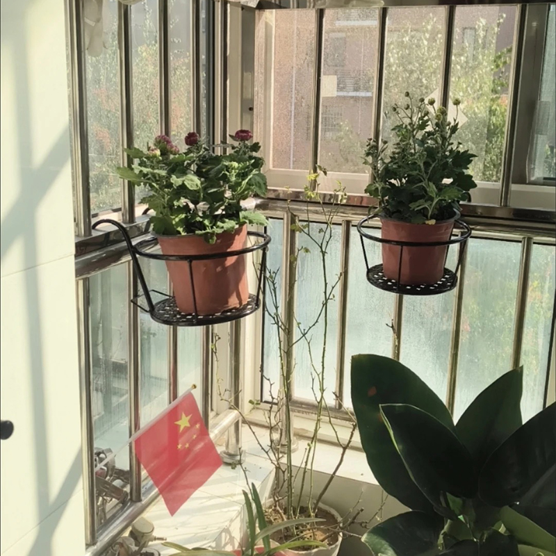 铁艺花架欧式铁艺花架落地式阳台多层花盆架客厅简约绿萝花架子