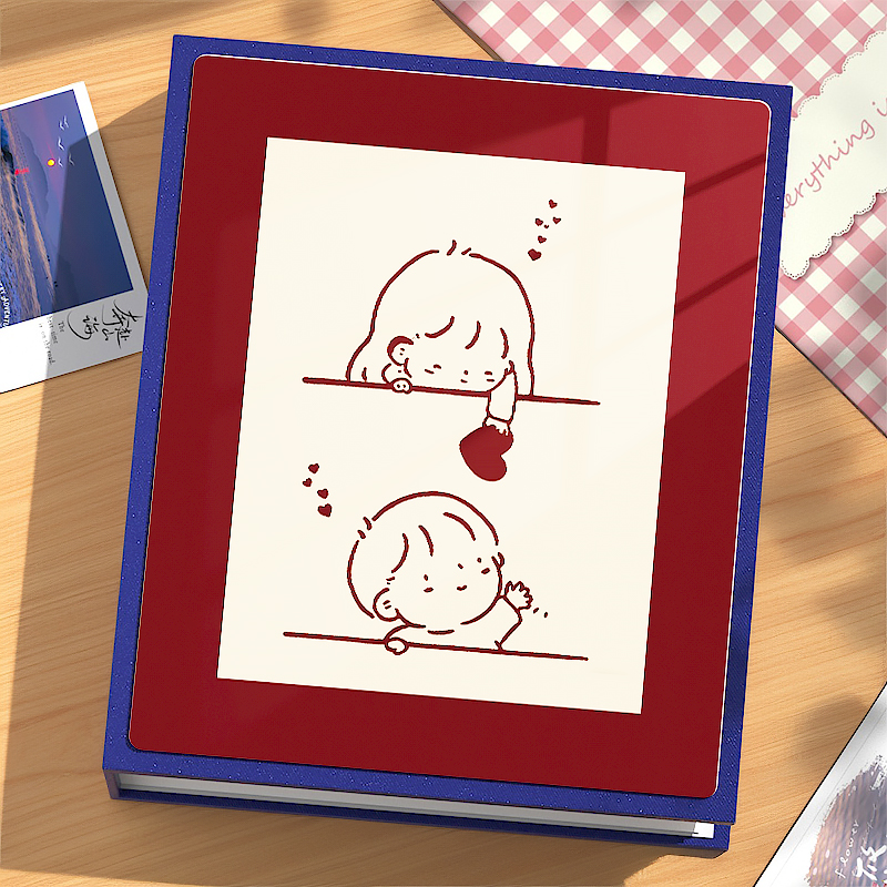 情侣大容量A5活页追星收纳卡册3