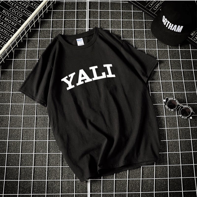 长沙雅礼中学yali短袖t恤衫纯棉男女情侣学生夏季校服班服定制棉1