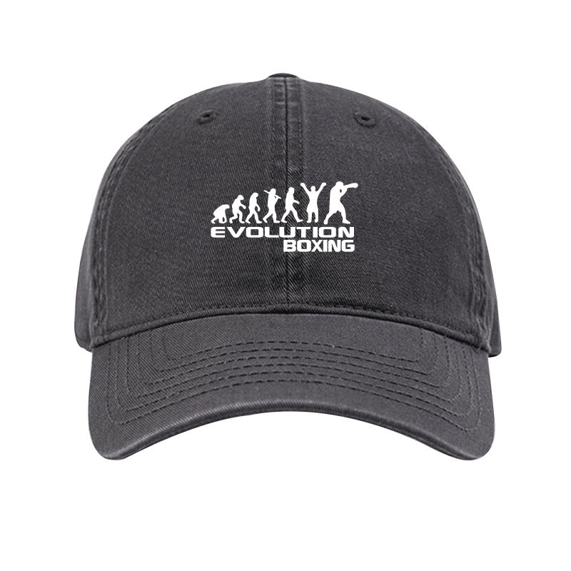 拳击爱好者 evolution boxing 进化论拳击 帽子棒球帽男女棉