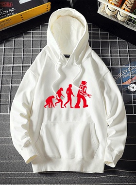 美剧TBBT 生活大爆炸 谢尔顿 sheldon卫衣连帽宽松进化论男女情侣