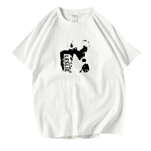 张国荣周边纪念哥哥同款男女情侣学生T恤男短袖圆领上衣夏季定制