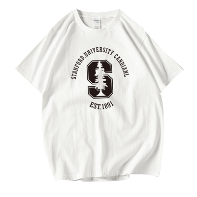 stanford校徽斯坦福大学文化衫