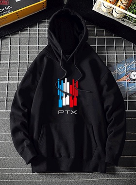 pentatonix五声音阶摇滚PTX乐队组合连帽卫衣外套衣服男女定制