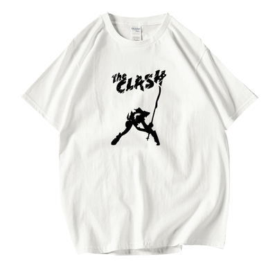 英伦摇滚乐队短袖t恤衫