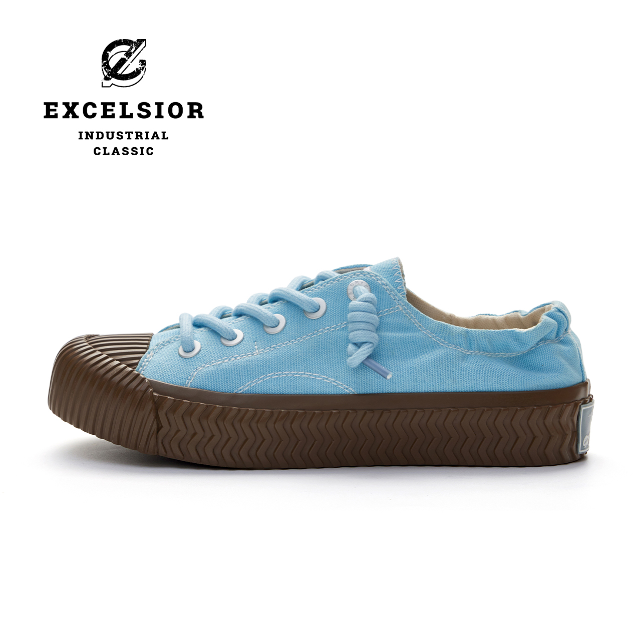 excelsior海盐蓝一脚蹬饼干鞋