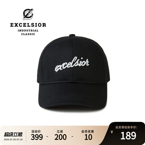 excelsior运动休闲棒球帽情侣