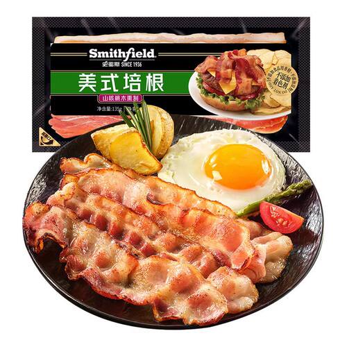 双汇史蜜斯美式培根原切肉片生酮