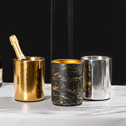 高档不锈钢冰桶欧式香槟桶