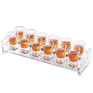 标准30毫升子弹杯分酒器一口杯shot杯洋酒纯饮烈酒白酒杯酒具套装