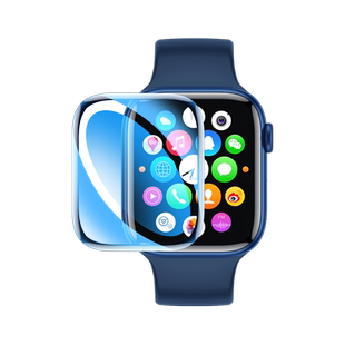 适用iwatch钢化膜iwatch8手表膜曲面全胶uitra陶瓷膜苹果s7/s6全屏applewatchse保护watch5智能手表iwatchse2