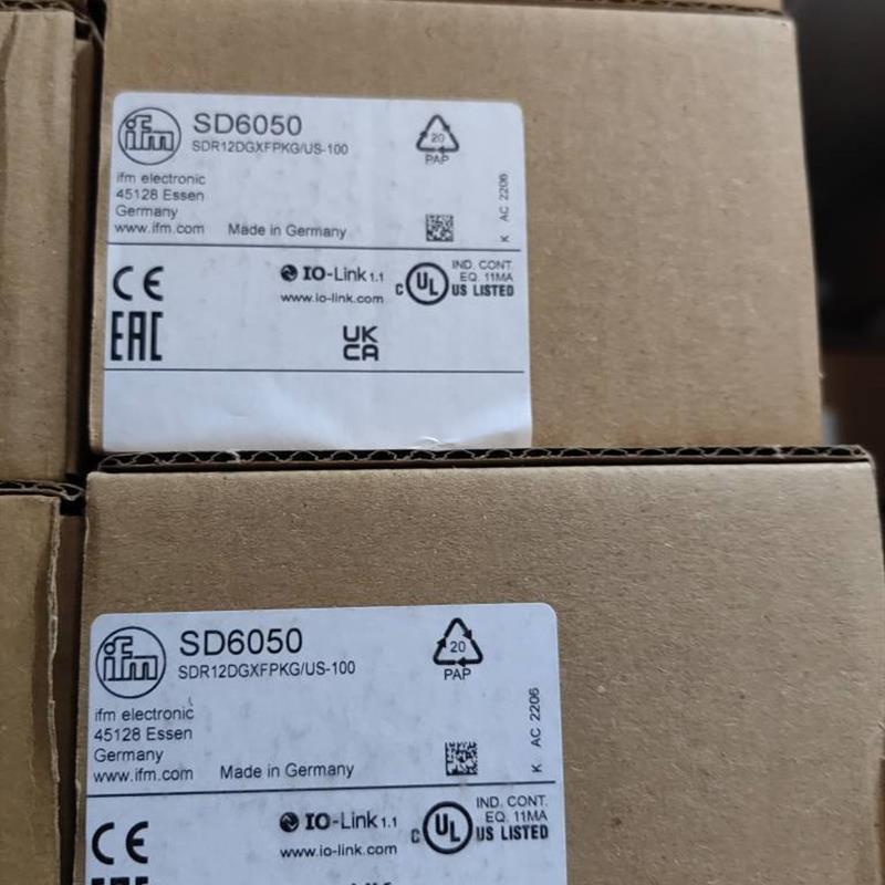 询价原装IFM易福门传感器SD6050议价