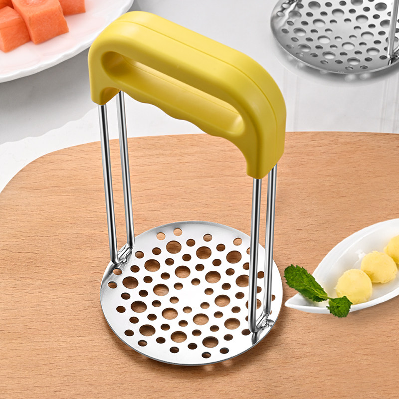 土豆泥压泥器家用捣泥器304不锈钢捣碎器婴儿辅食神器按压器工具