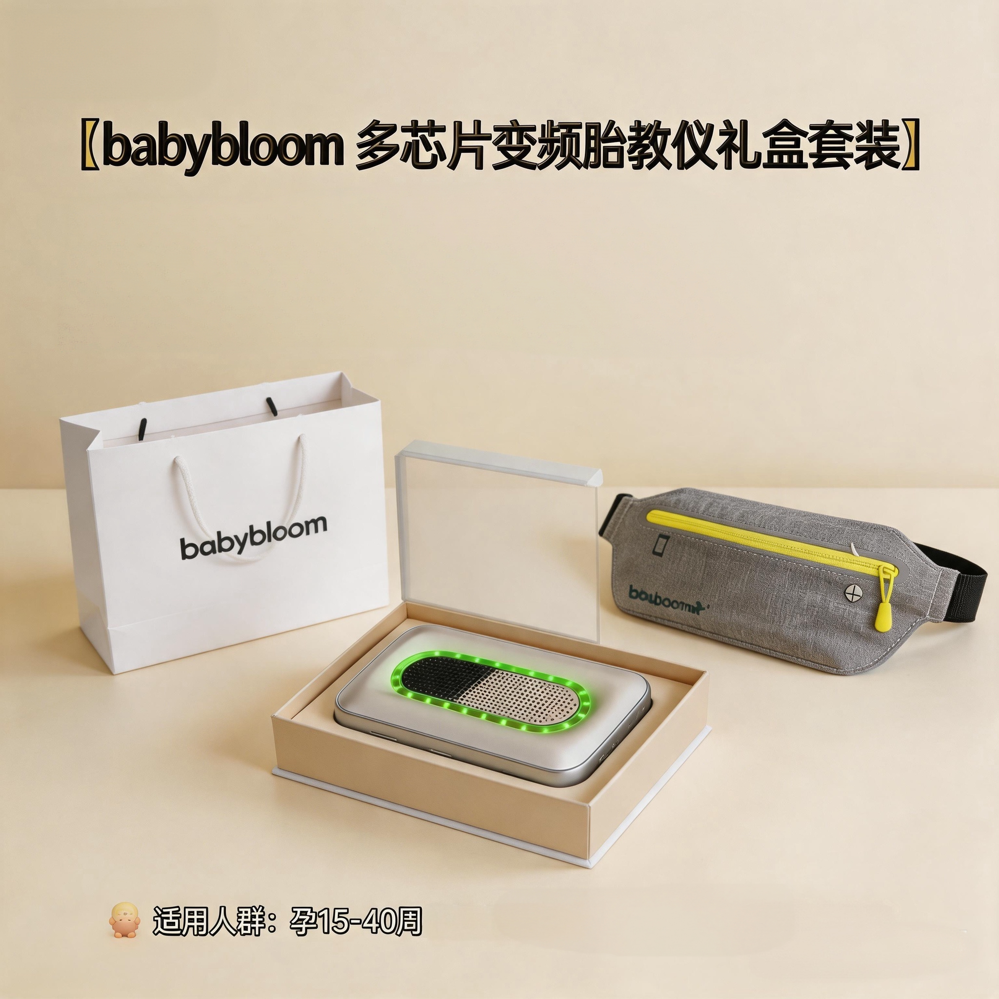 孕期待产礼物babybloom胎教仪孕妇专用家用美国滤频音乐胎教机