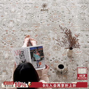 【全球独家授权新品】ASOS原装进口美式复古现代简约轻奢客厅地毯