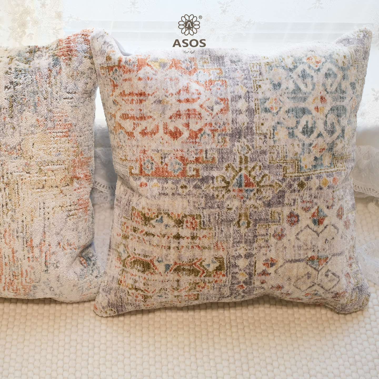 【双11新品国内独家授权】ASOS原装进口现代轻奢简约地毯抱枕