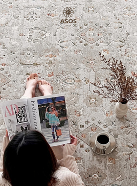 【新品发售 全球独家授权】ASOS原装进口复古轻奢高级客厅地毯