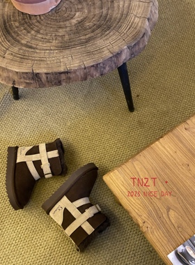 童年主题2025新款加厚羊毛雪地靴女童超厚81835