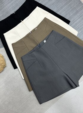 高腰韩版蕾兰娜短裤阔腿显瘦