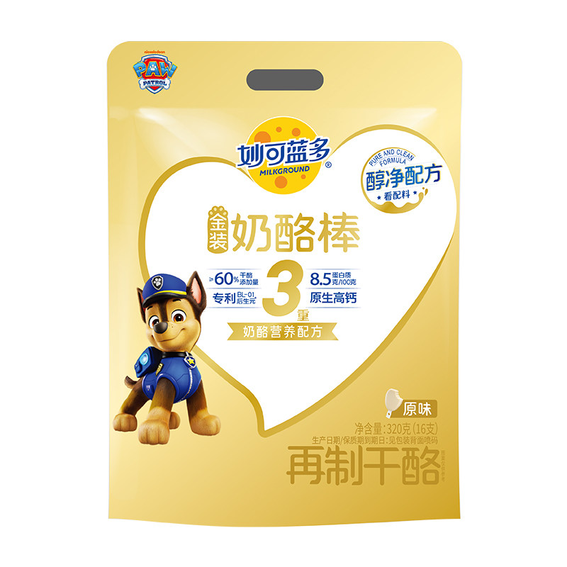 妙可蓝多奶酪棒 金装高钙60%干酪 0添加防腐剂